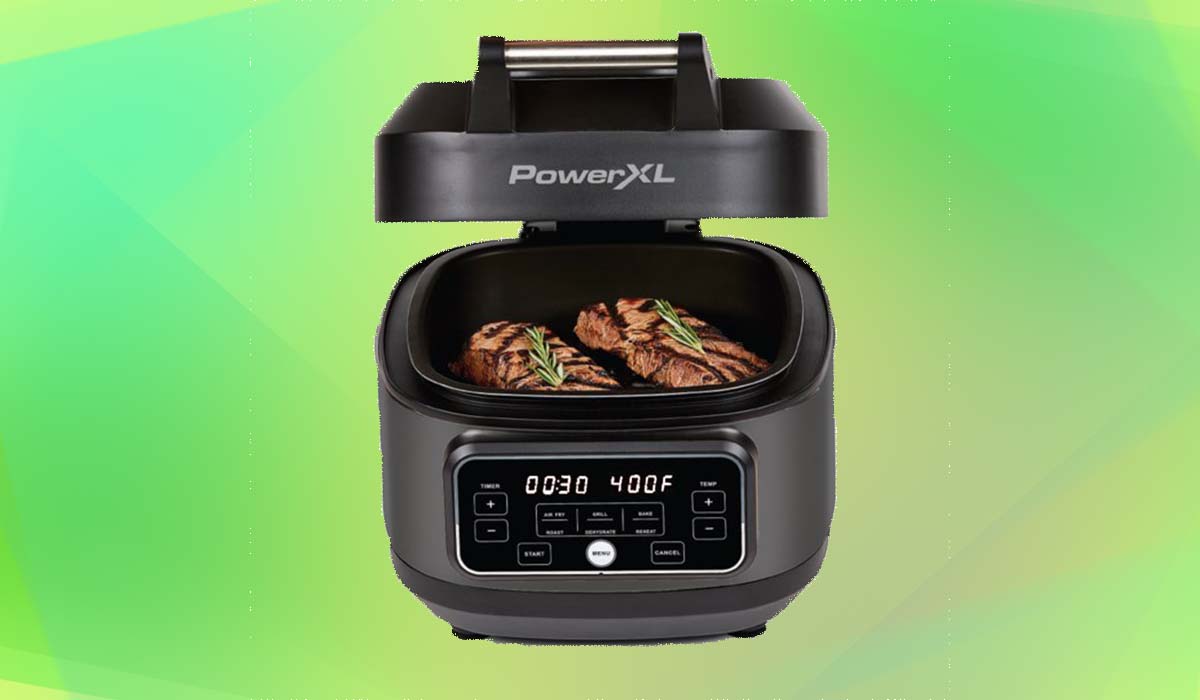 New Power XL 6 Qt. 12-in-1 Grill Air Fryer Combo. This multi-function grill