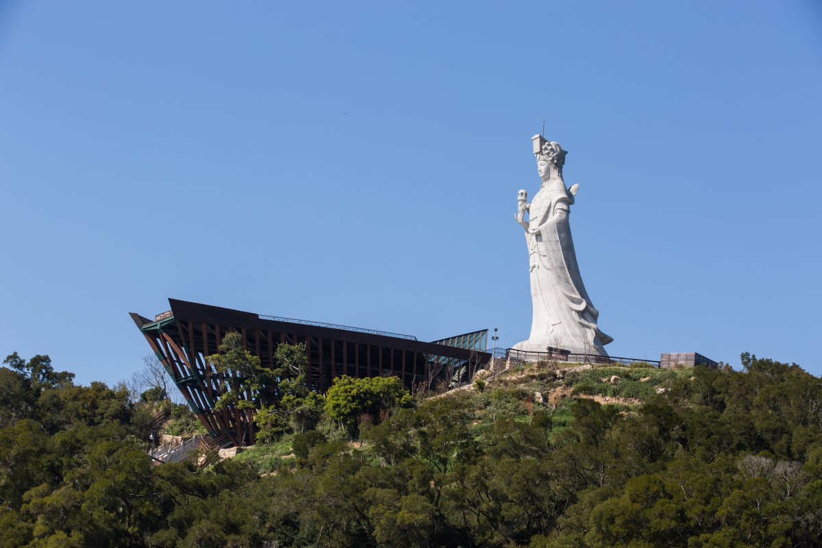 媽祖巨神像(圖片來源：馬祖國家風景區管理處)
