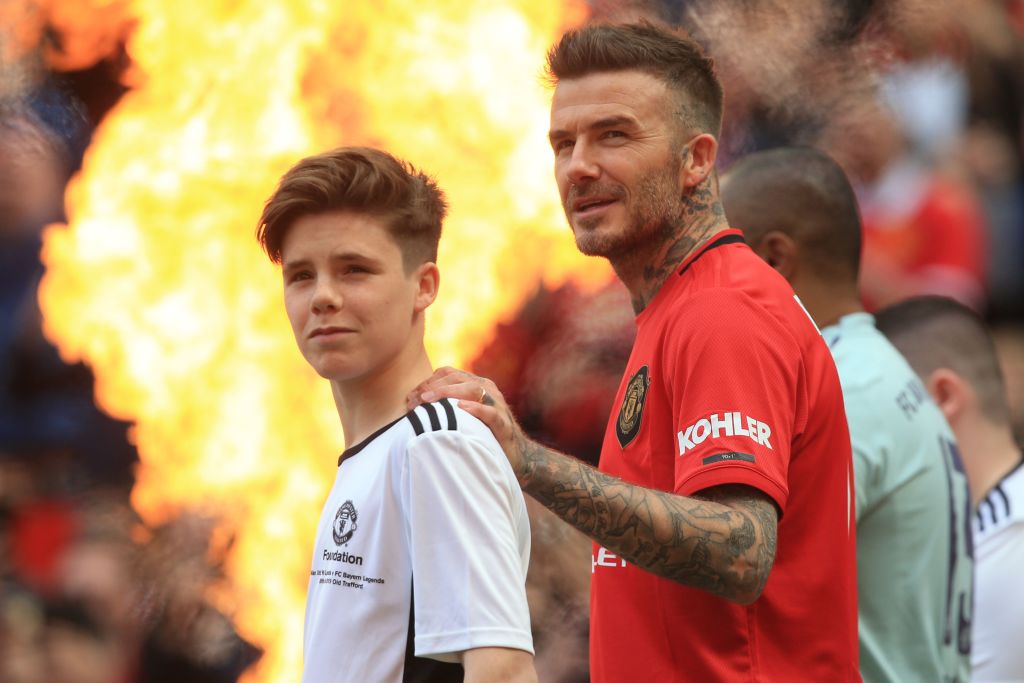 Cruz Beckham shares unrecognisable throwback snap with Gordon