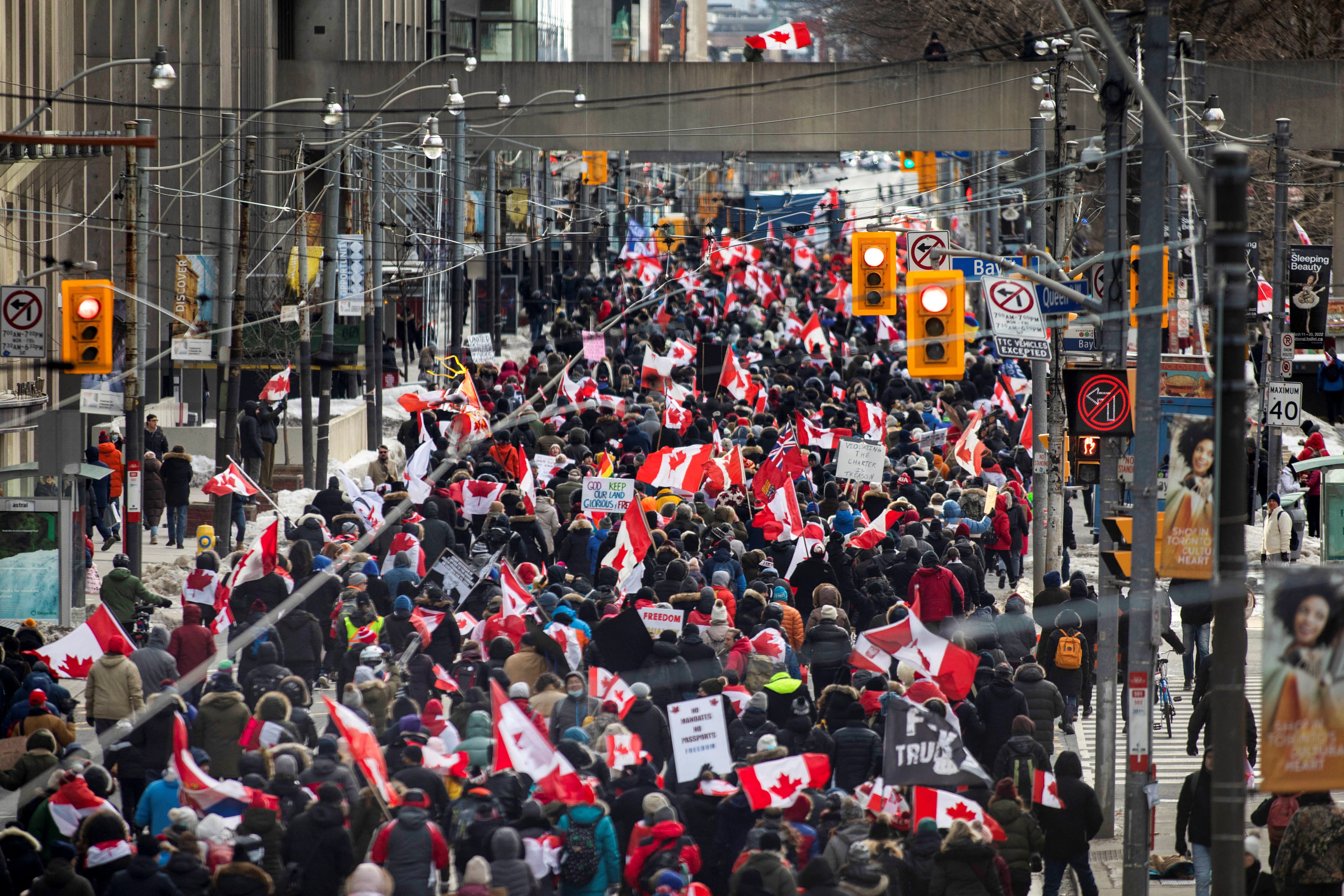 Facebook removed anti-vaccine trucker protest groups run by overseas actors thumbnail