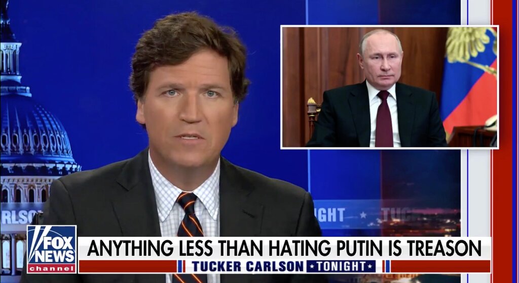 Some conservative media hosts ridiculed Biden's warnings of a Russian attack. No..