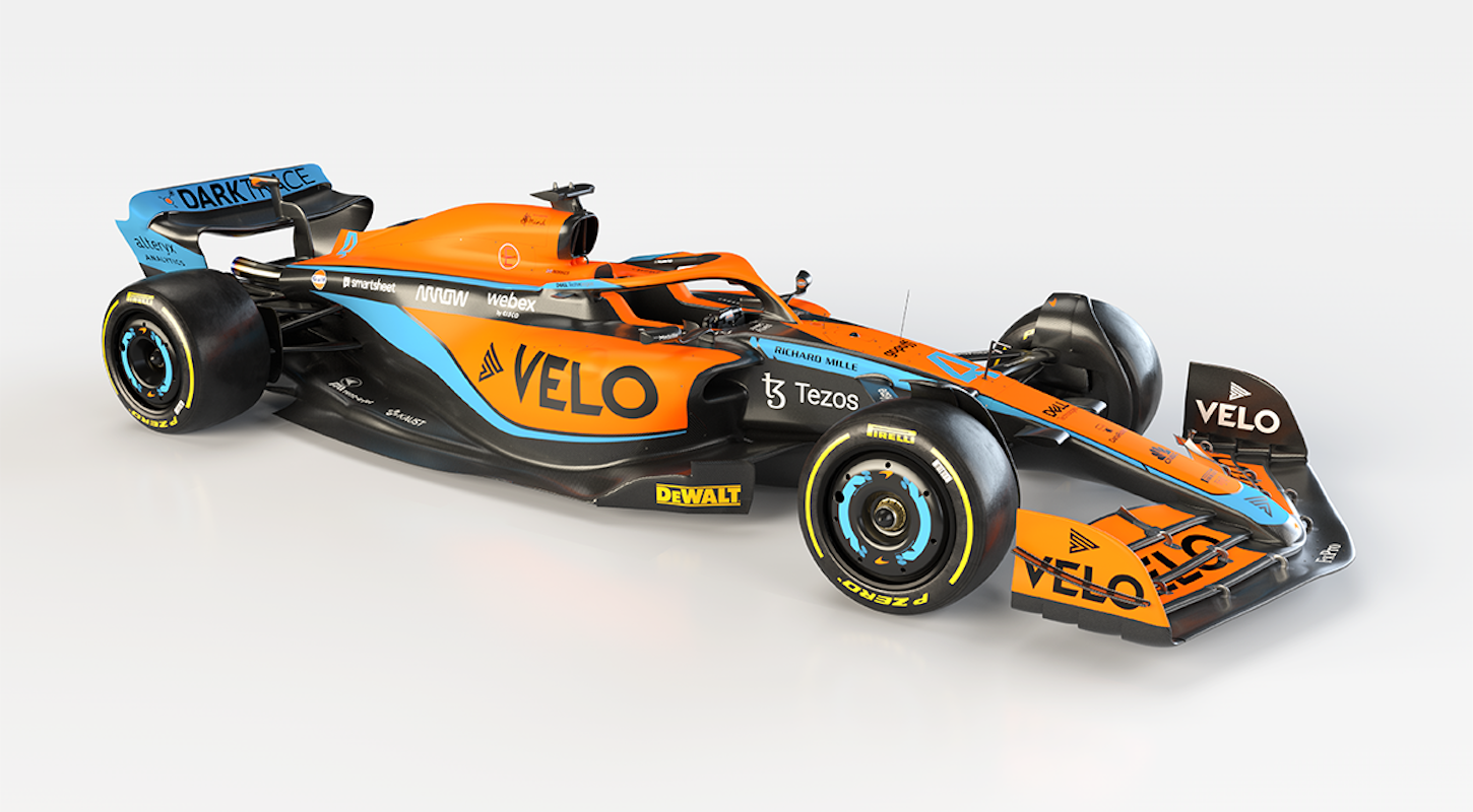 McLaren車隊發表2022年F1新車MCL36