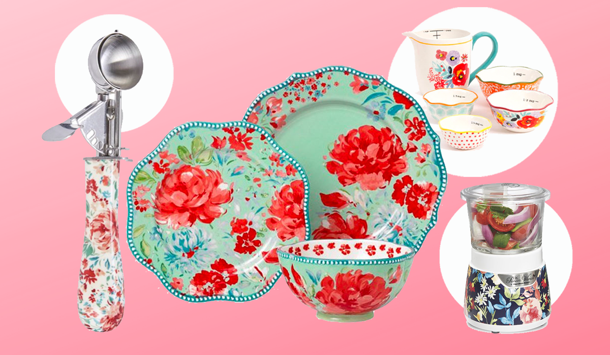 The Pioneer Woman Blooming Bouquet 20-Piece Bake & Prep Set with