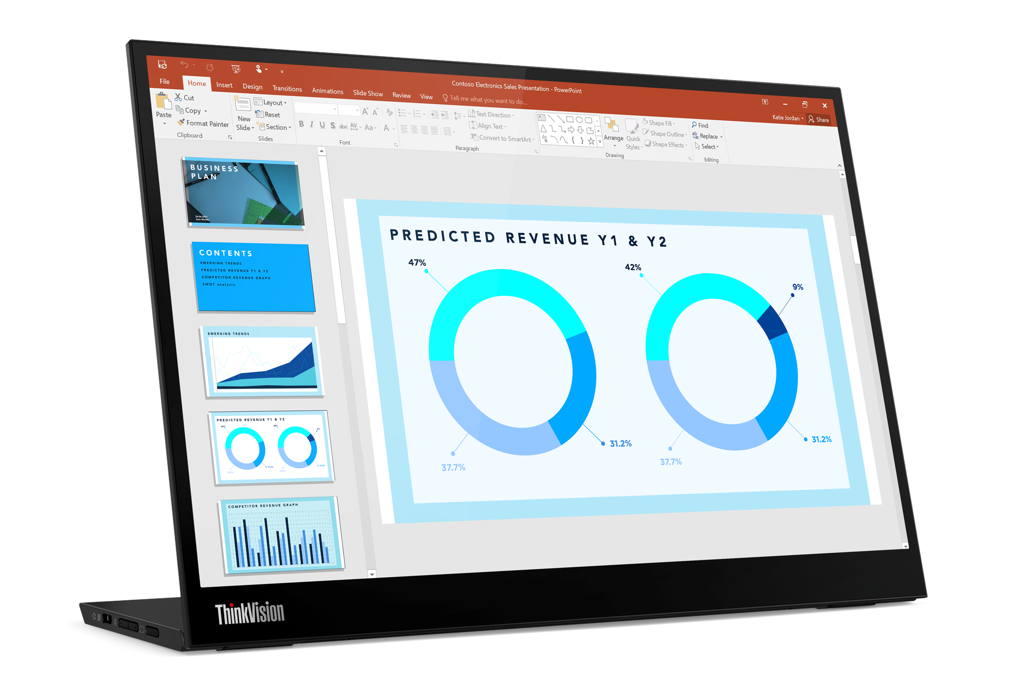 Lenovo ThinkVision M14d monitor