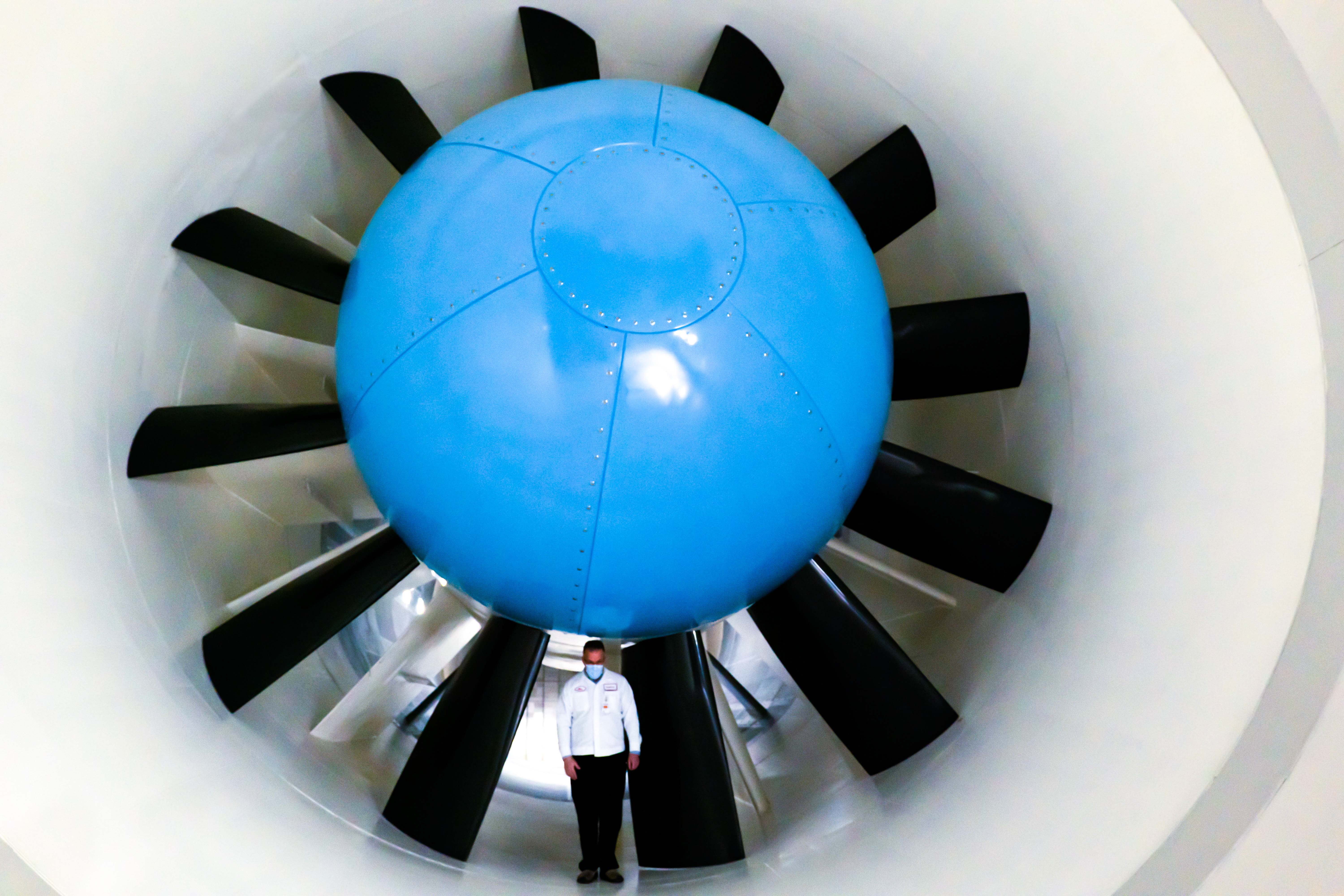 Honda HALO wind tunnel