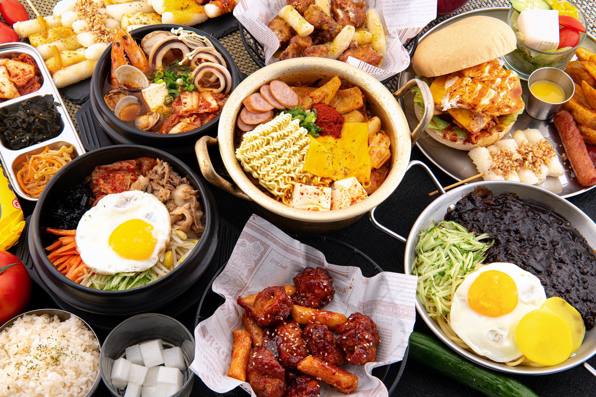 集結各式韓味小吃的韓風早午餐，一次滿足想吃多樣的心願。（圖片來源：懂滋咚吃官方臉書）