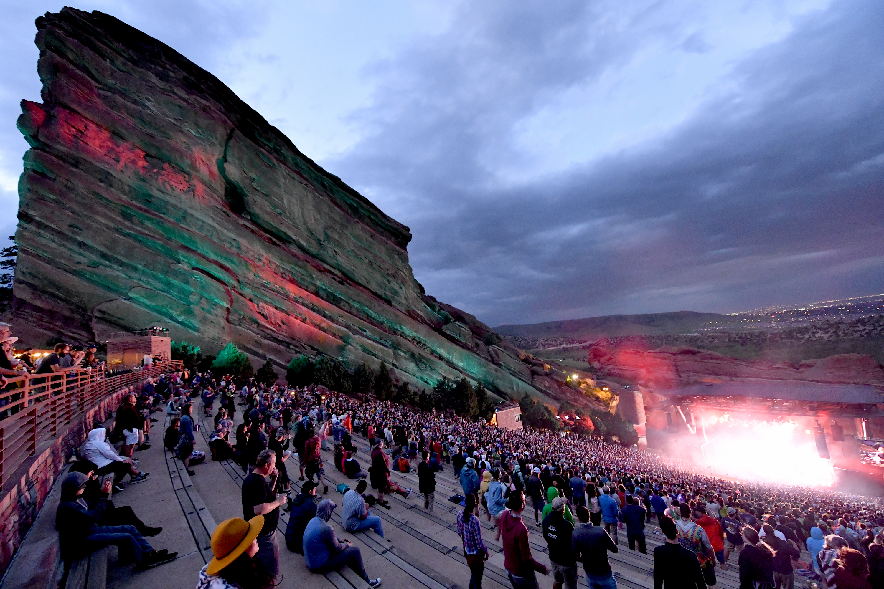 Red Rocks Amphitheater Will No Longer Use Amazon S Palm Scanning Tech Engadget