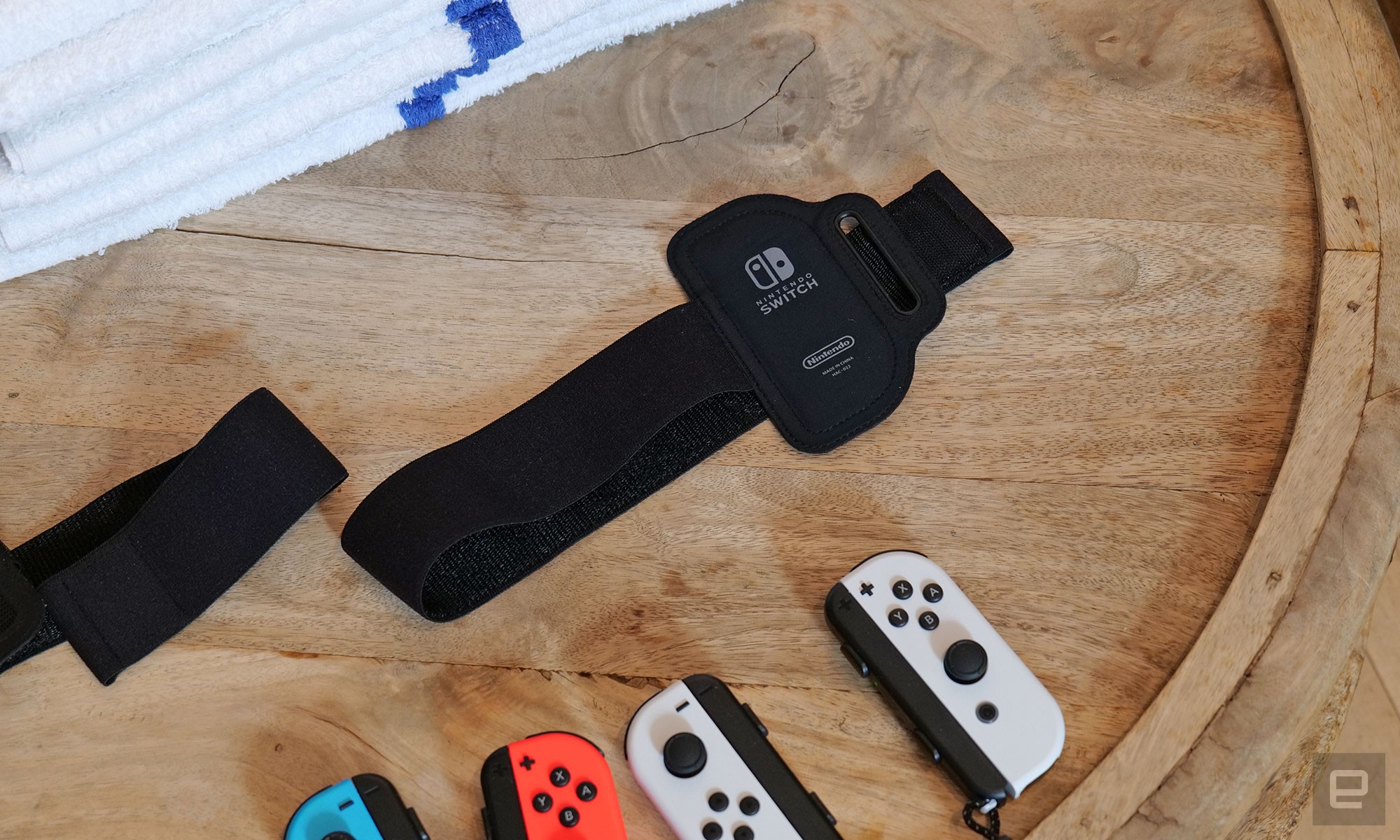 For soccer, you can use Nintendo's leg strap accessory to enable motion controls in shootout mode (and in the main game mode later this summer). 