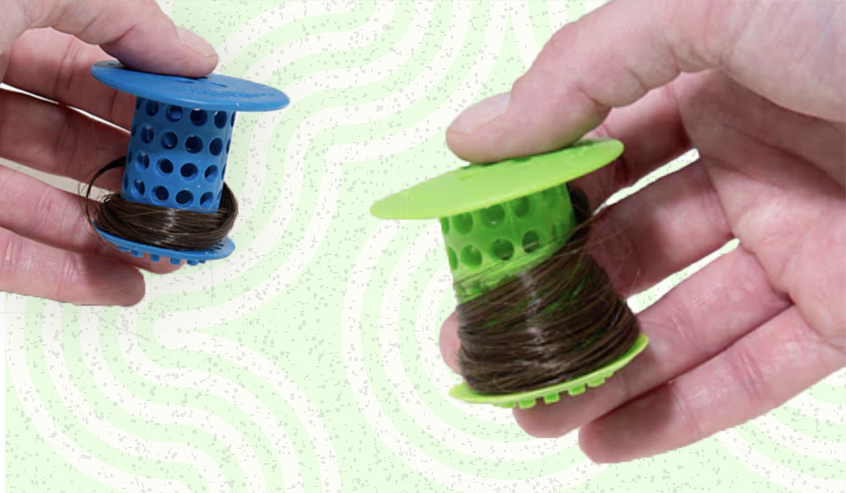 No plumber needed: This hair-catcher — on sale for $12 — keeps