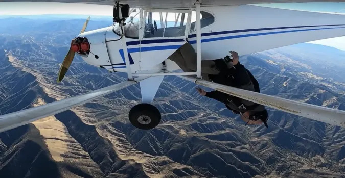 Image taken from the video 'I Crashed My Plane.'