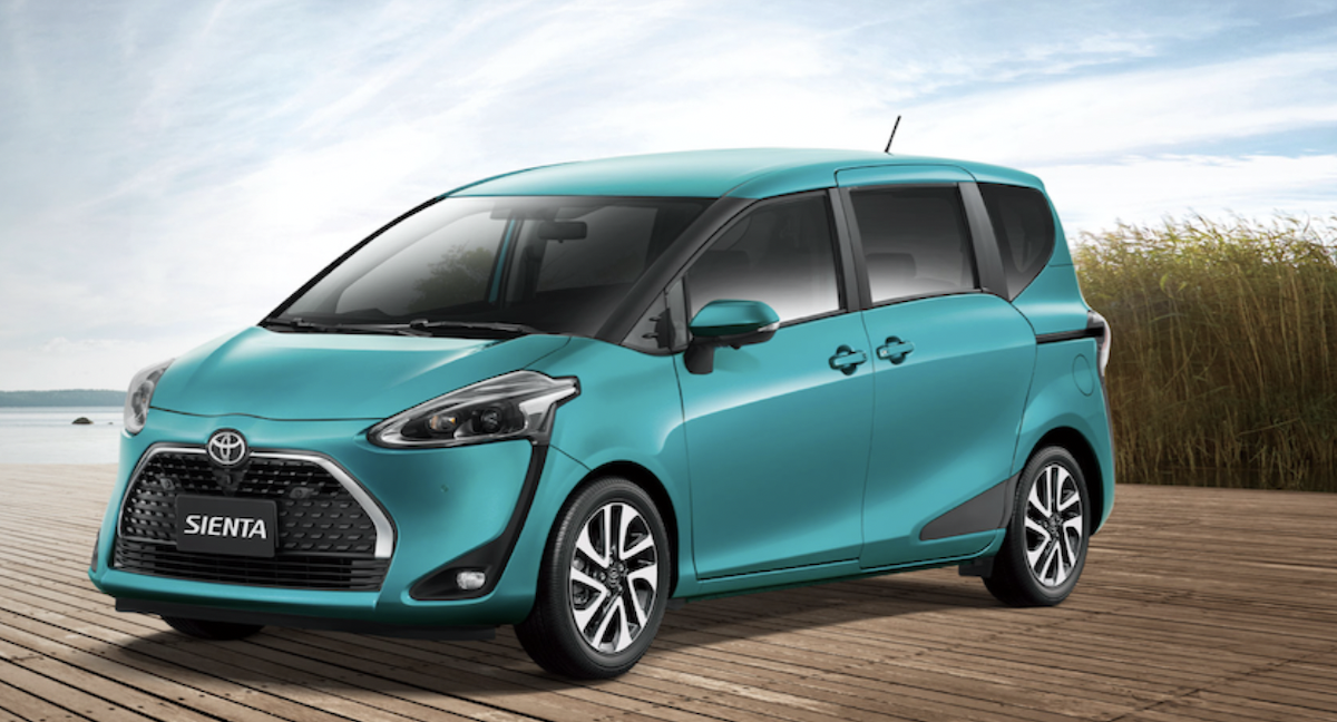 Toyota Sienta 傳出 6 月日本停產，新一代車型將於 7 月 4 日發表。圖為現行版。