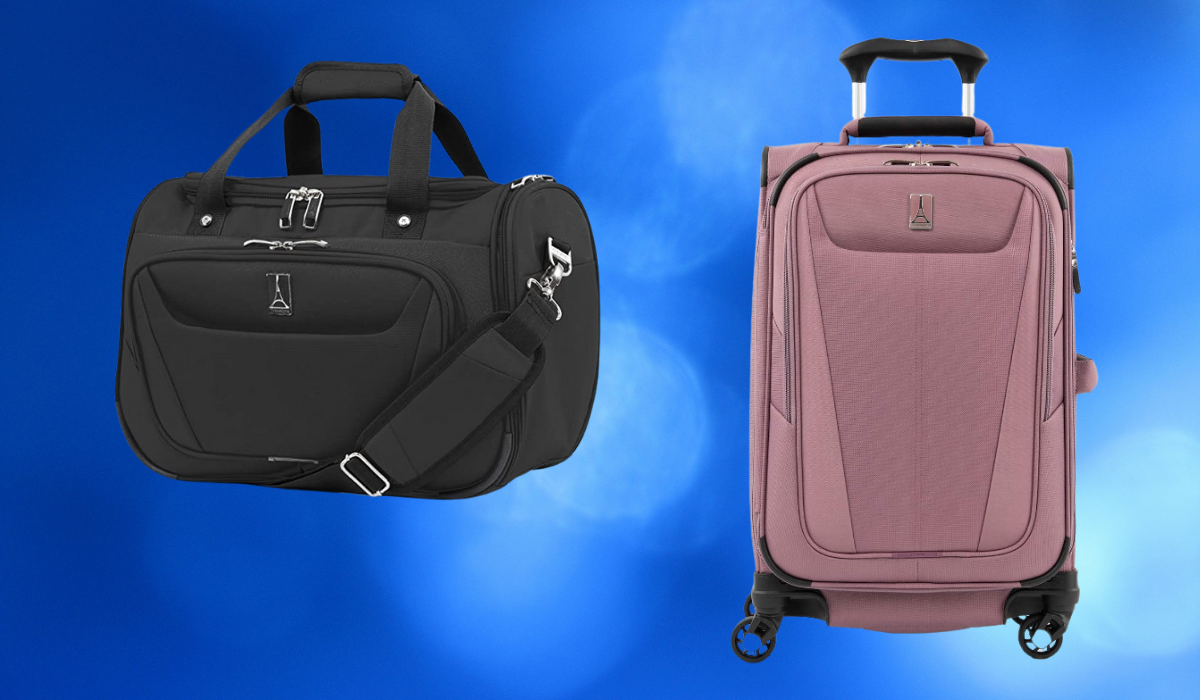 This luggage set is the one flight attendants use most