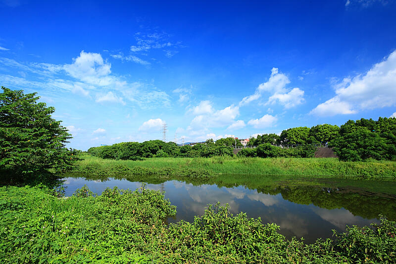 鹿角溪人工濕地（圖片來源：新北市觀光旅遊網）