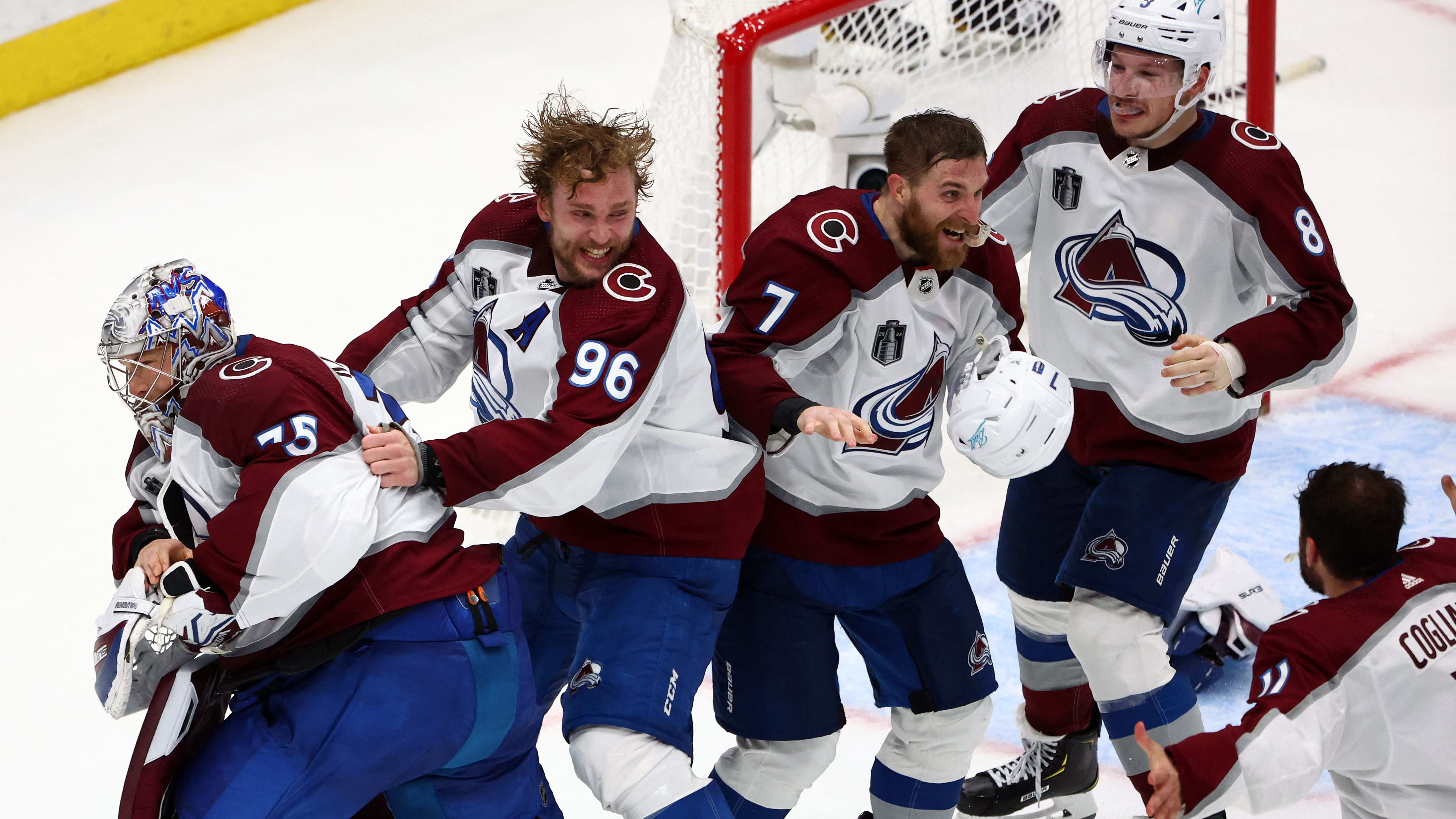 Baugh] Jack Johnson while on the ice after winning the Stanley Cup: “The  kids want to eat ice cream out of it.” They got their wish. The cup was in  Dublin, Ohio