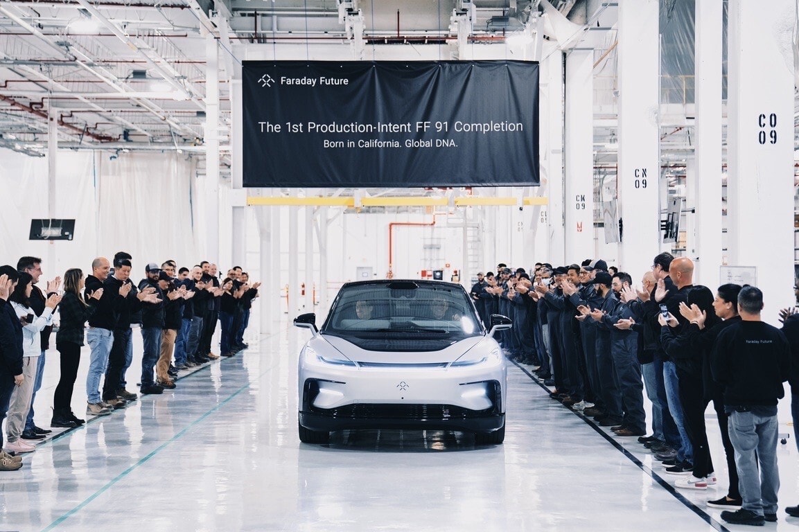 Faraday Future retarde encore une fois le lancement de son premier véhicule électrique