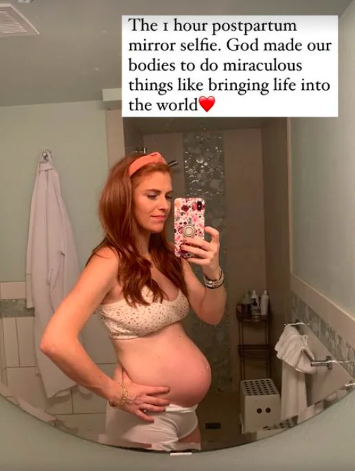 Pregnant Teen Caption