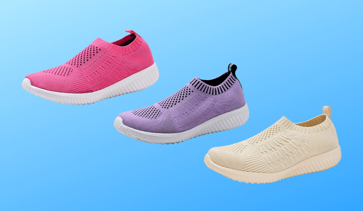 Our new Claire 01 sneaker is super comfy! Plus it goes great with