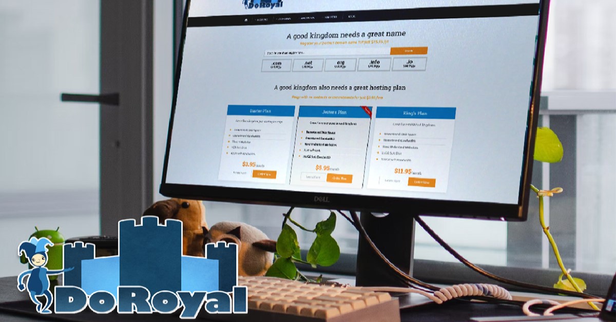 Enjoy lifetime DoRoyal web hosting and support for $49