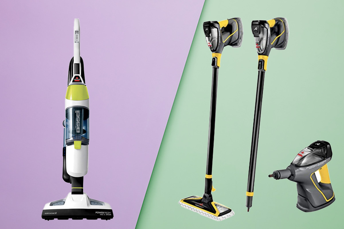 BLACK+DECKER Classic 1-Speed Steam Mop in the Steam Cleaners