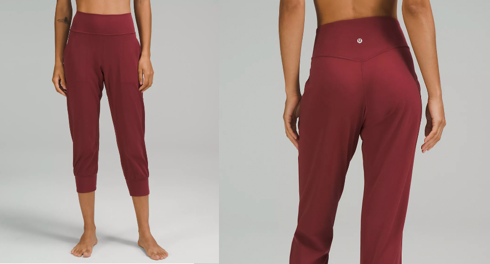 Lululemon crop maroon - Gem