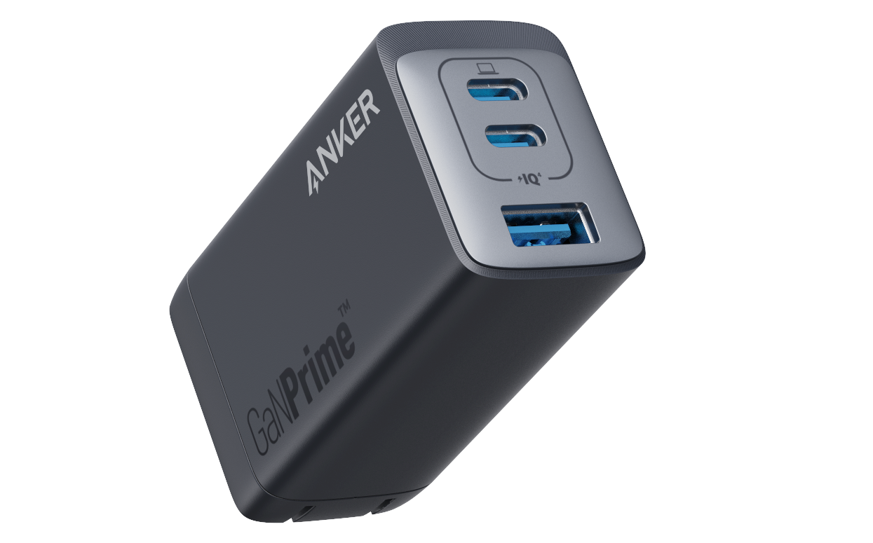 Anker宣布推出新一代GaN叉電器能自動調整每個USB-C 埠的供電分配