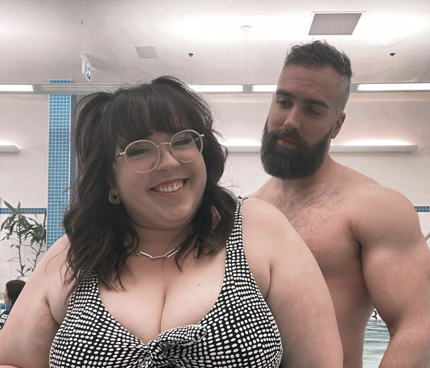 Body Positive Tiktoker Claps Back At Followers Who Say Her Fit Husband