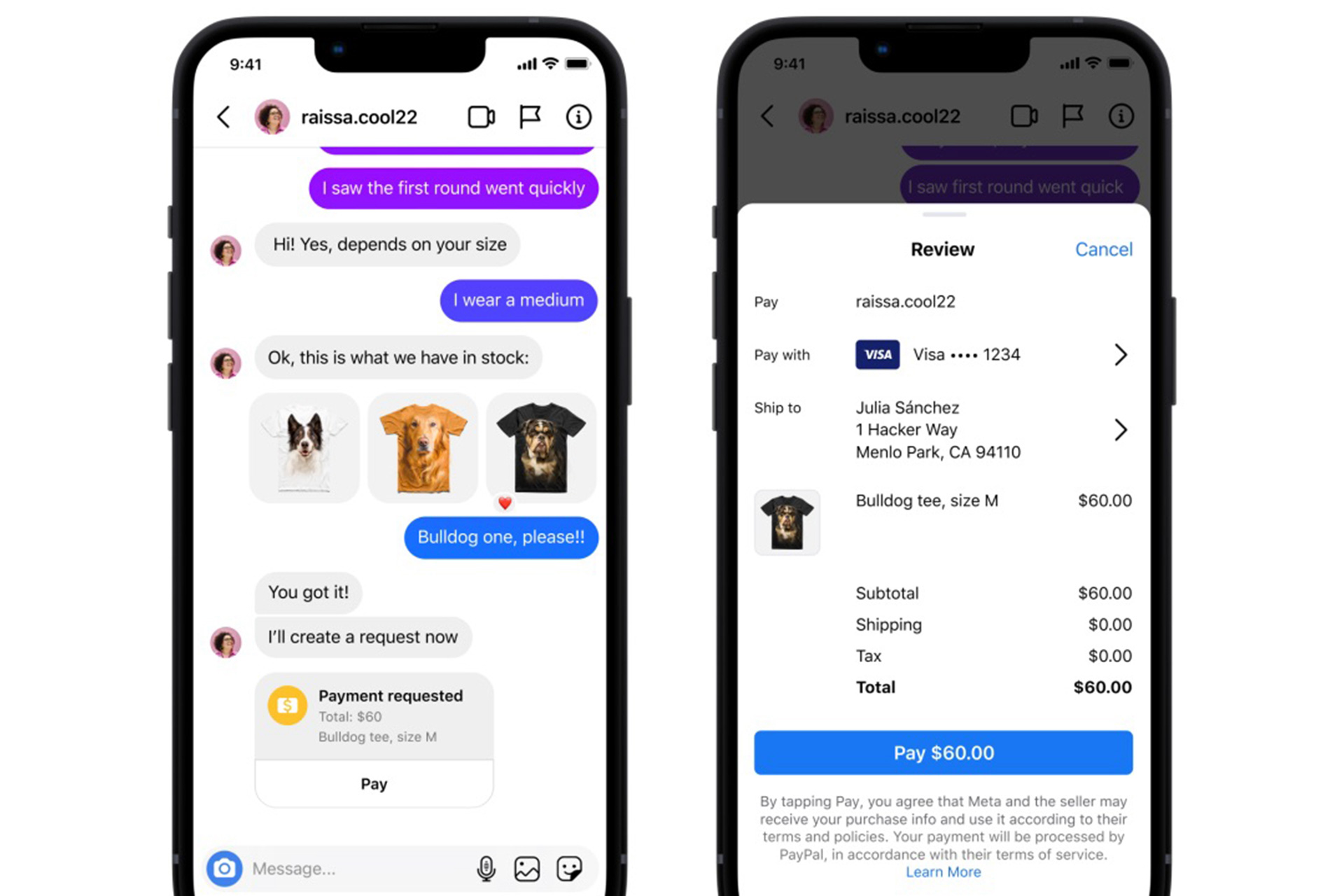 Instagram now lets you shop in chat