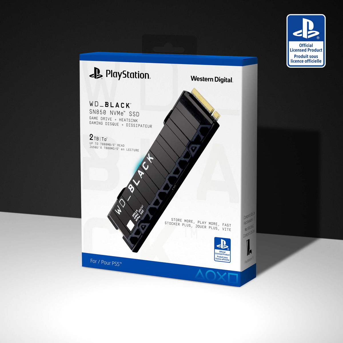 Western Digital 與Sony 推出首款官方授權PlayStation 5 專用M.2 SSD