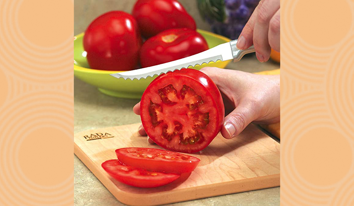Joie Tomato Slicer and Knife Set - Perfectly Sliced Tomatoes Every