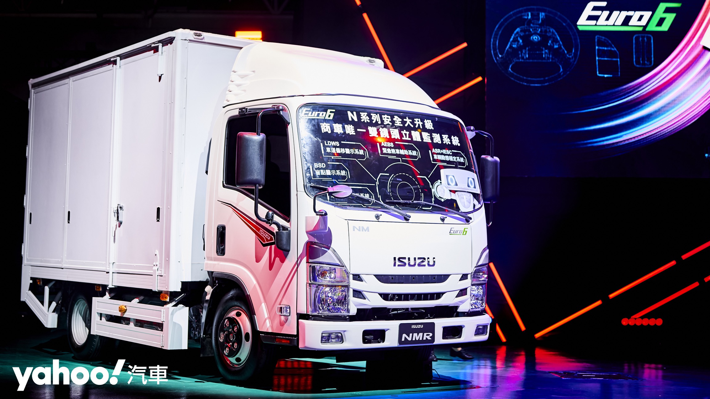 2022 ISUZU NLR 5噸、NMR 6.5噸Euro 6商車發表！