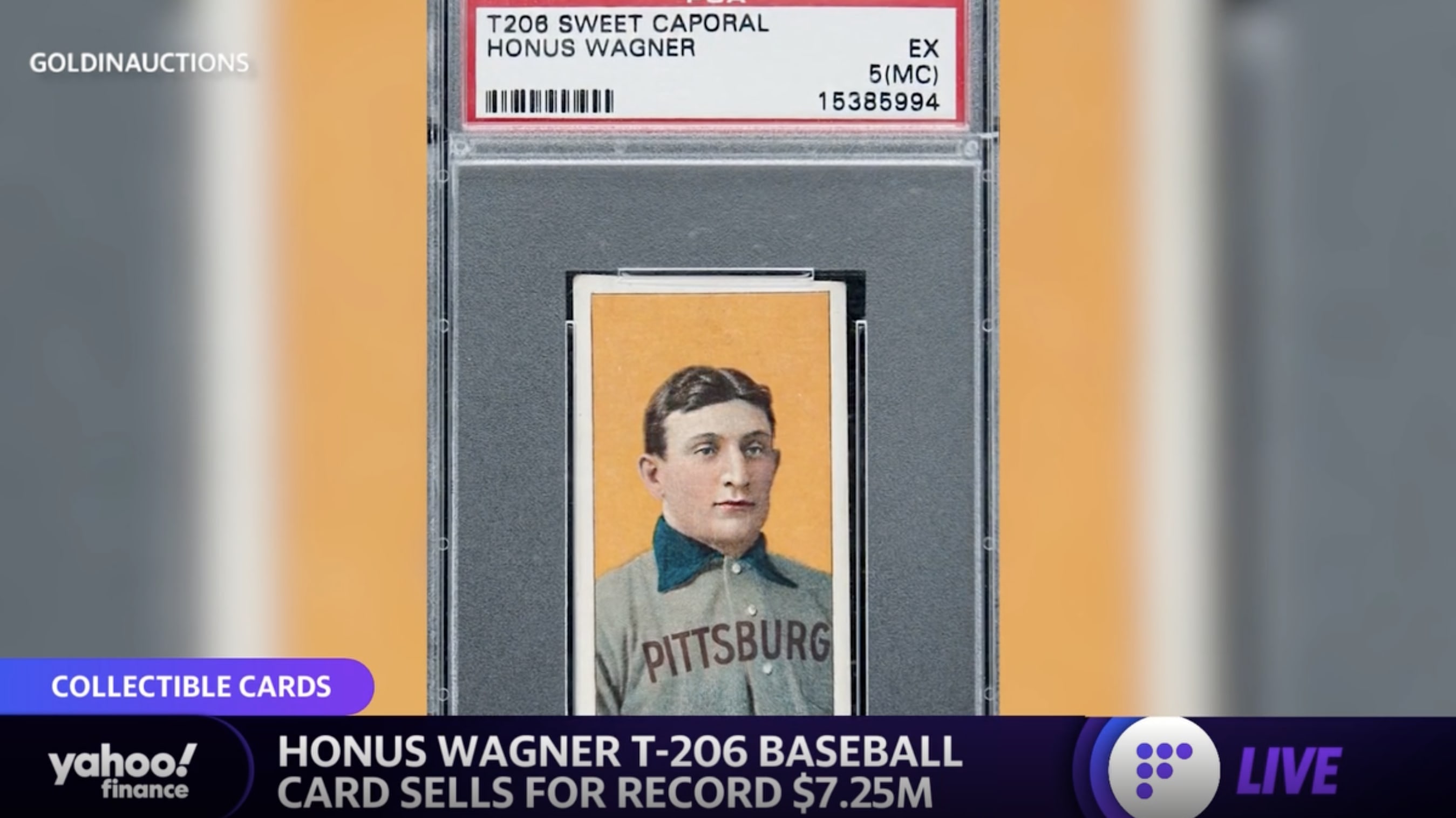 Honus Wagner baseball card sells privately for $1.2 million – KGET 17