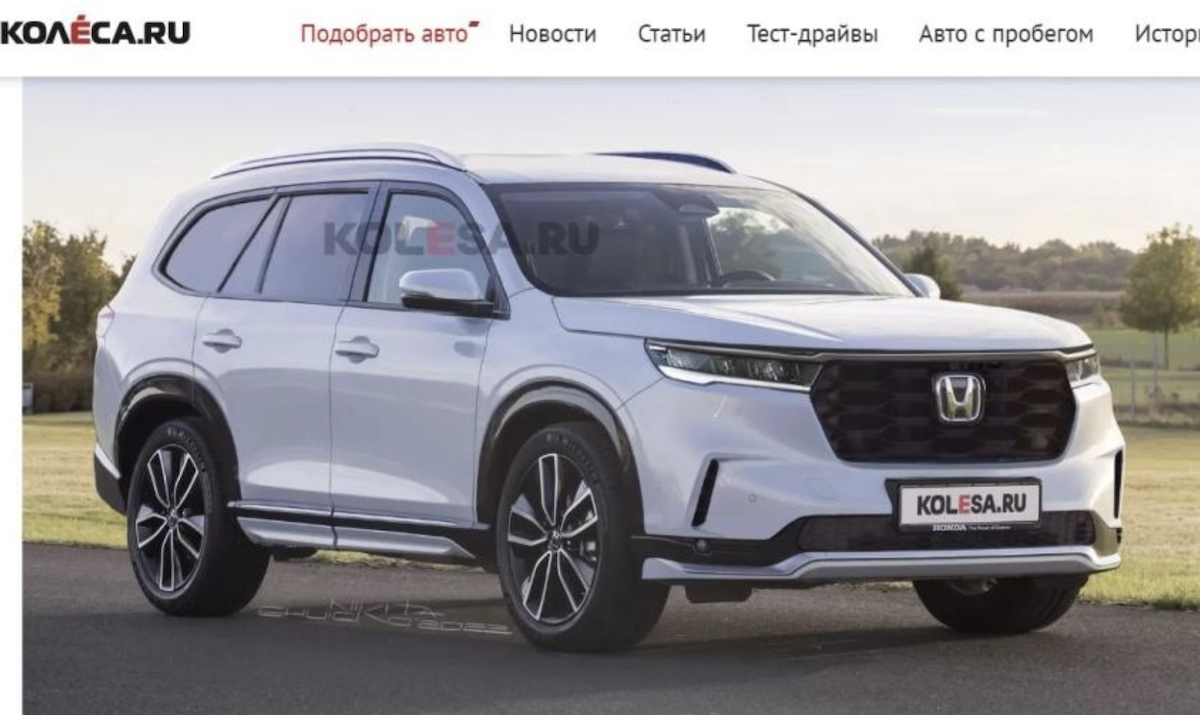 外媒釋出新一代 Honda Pilot 預想圖，如同放大版 CR-V。