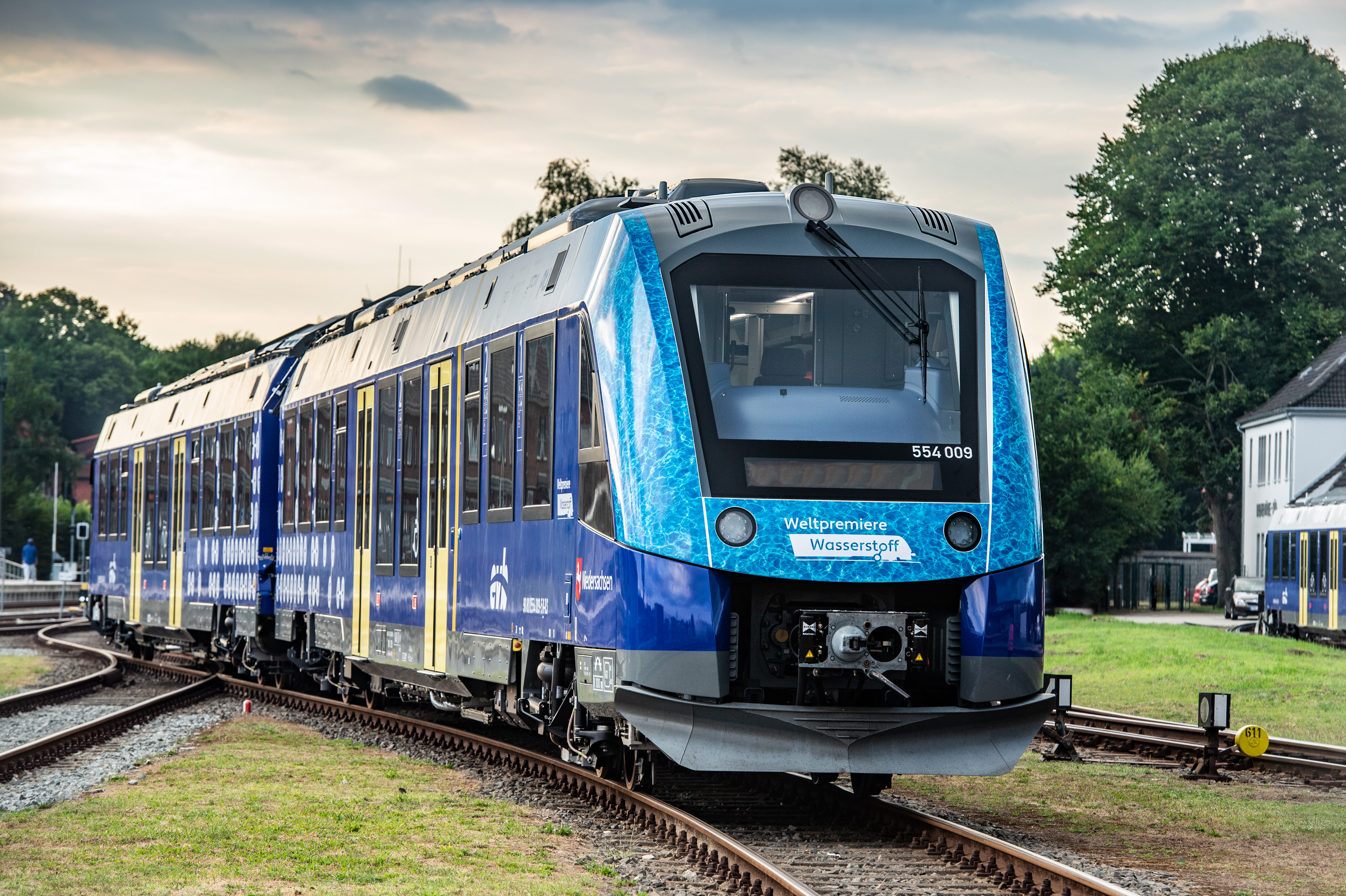 The first fully hydrogen-powered passenger train service is now running in Germany