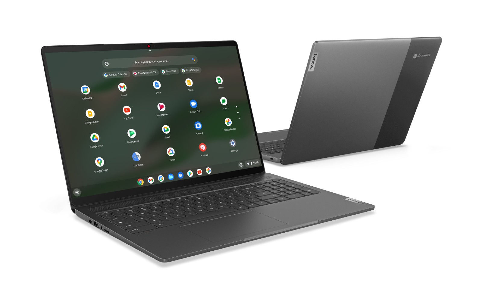 Chromebook Lenovo IdeaPad 5i оснащен 16-дюймовым дисплеем и полноразмерной клавиатурой.