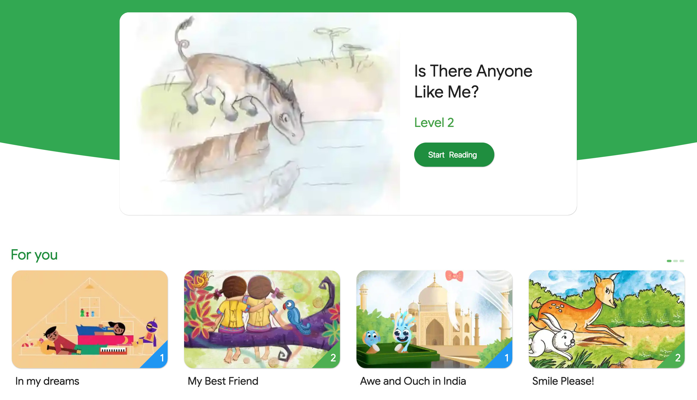 Google's learn-to-read app for kids is now available on the web