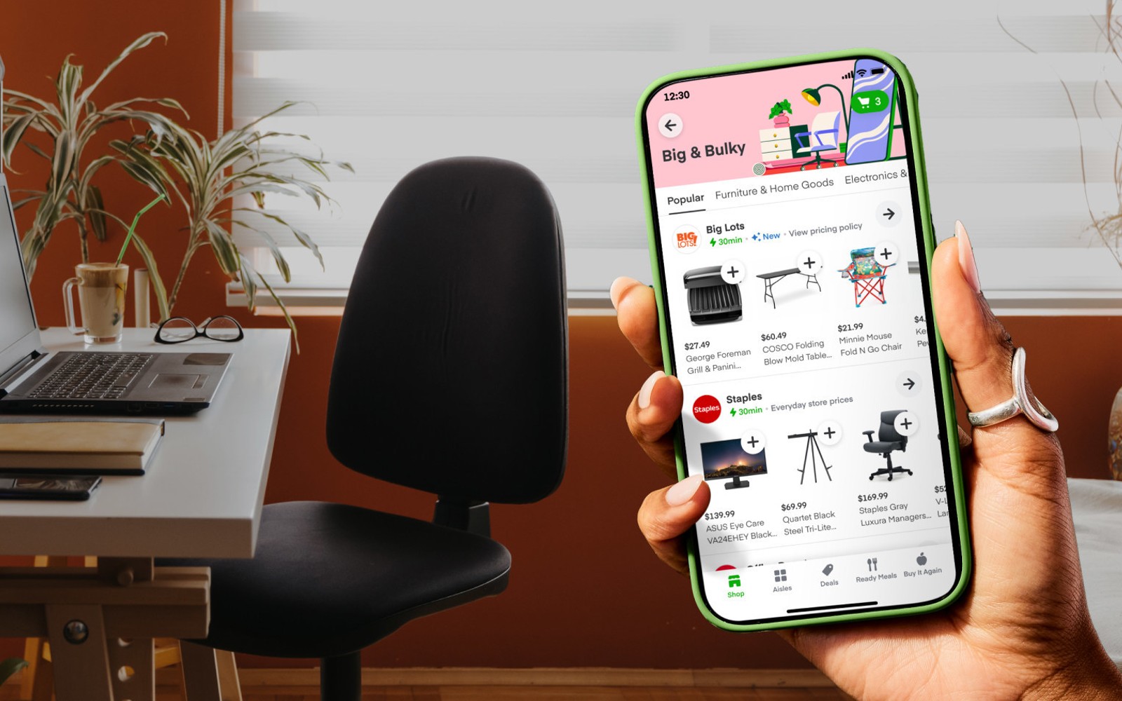 Instacart's 'Big & Bulky' service lets you order big and bulky items