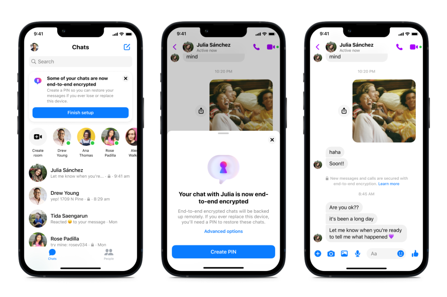 Meta starts testing default endtoend encryption on Messenger