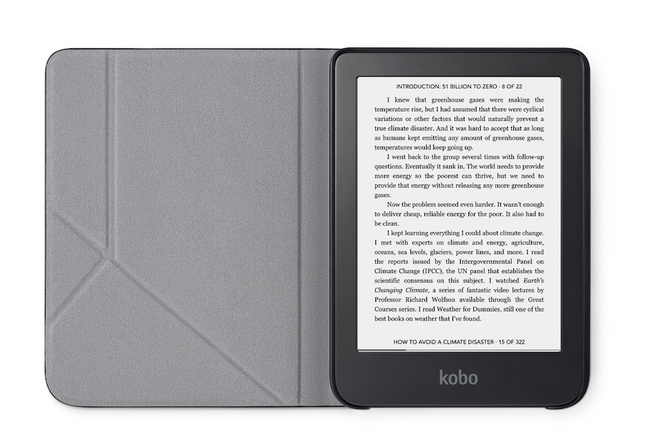 Kobo's new e-reader offers an HD e-ink screen for $130