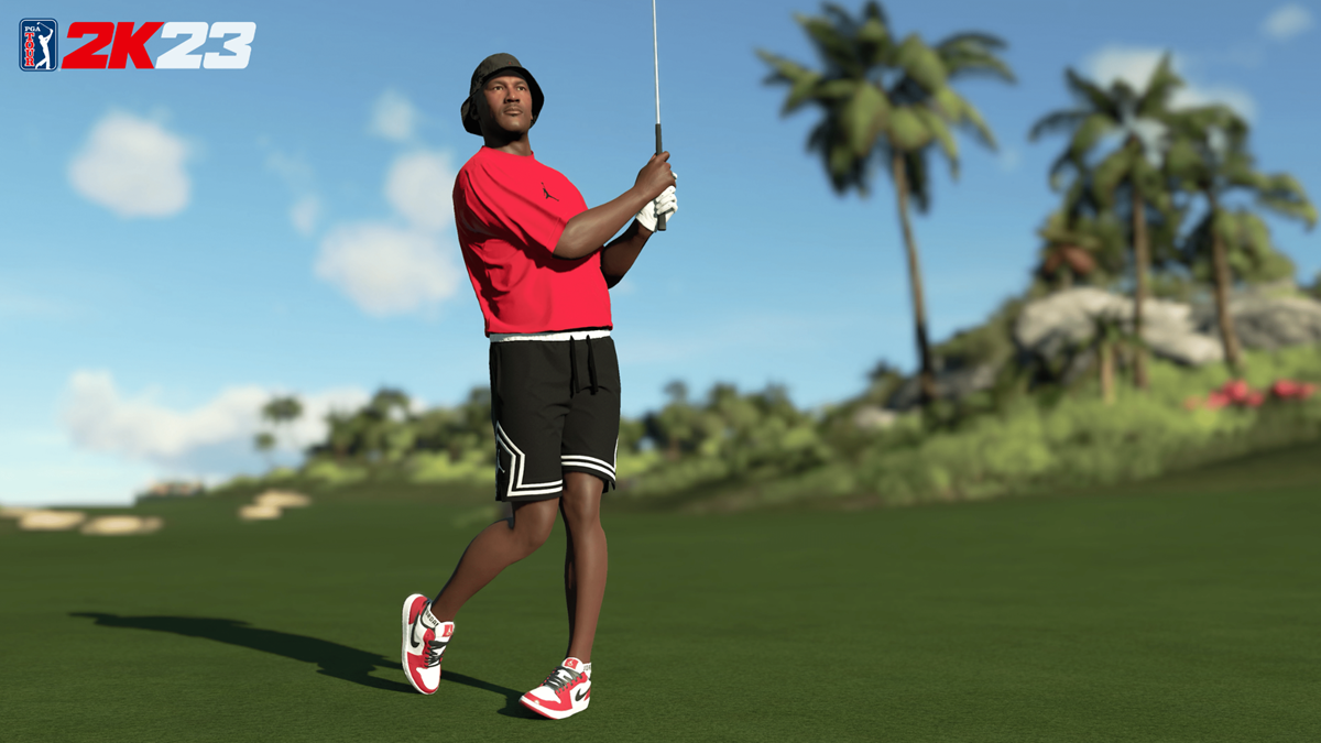 ‘PGA Tour 2K23’ will debut on October 11th with Michael Jordan as a playable character