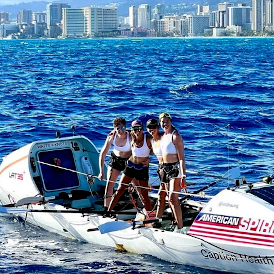 Allfemale crew breaks world record rowing from California to Hawaii