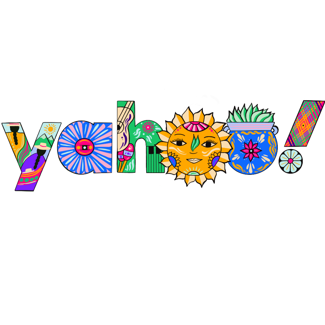 Re-imagining the Yahoo logo for Latinx & Hispanic Heritage Month