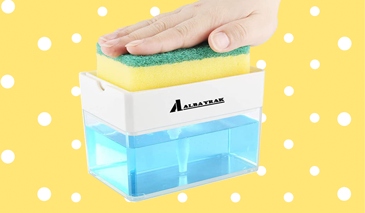 Unbeatable Deals: Get the Best Price on Soap-Dispensing Sponge Holder at Amazon!