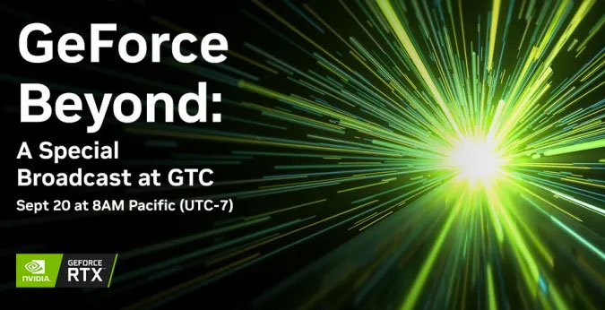 Invite for NVIDIA's next keynote.