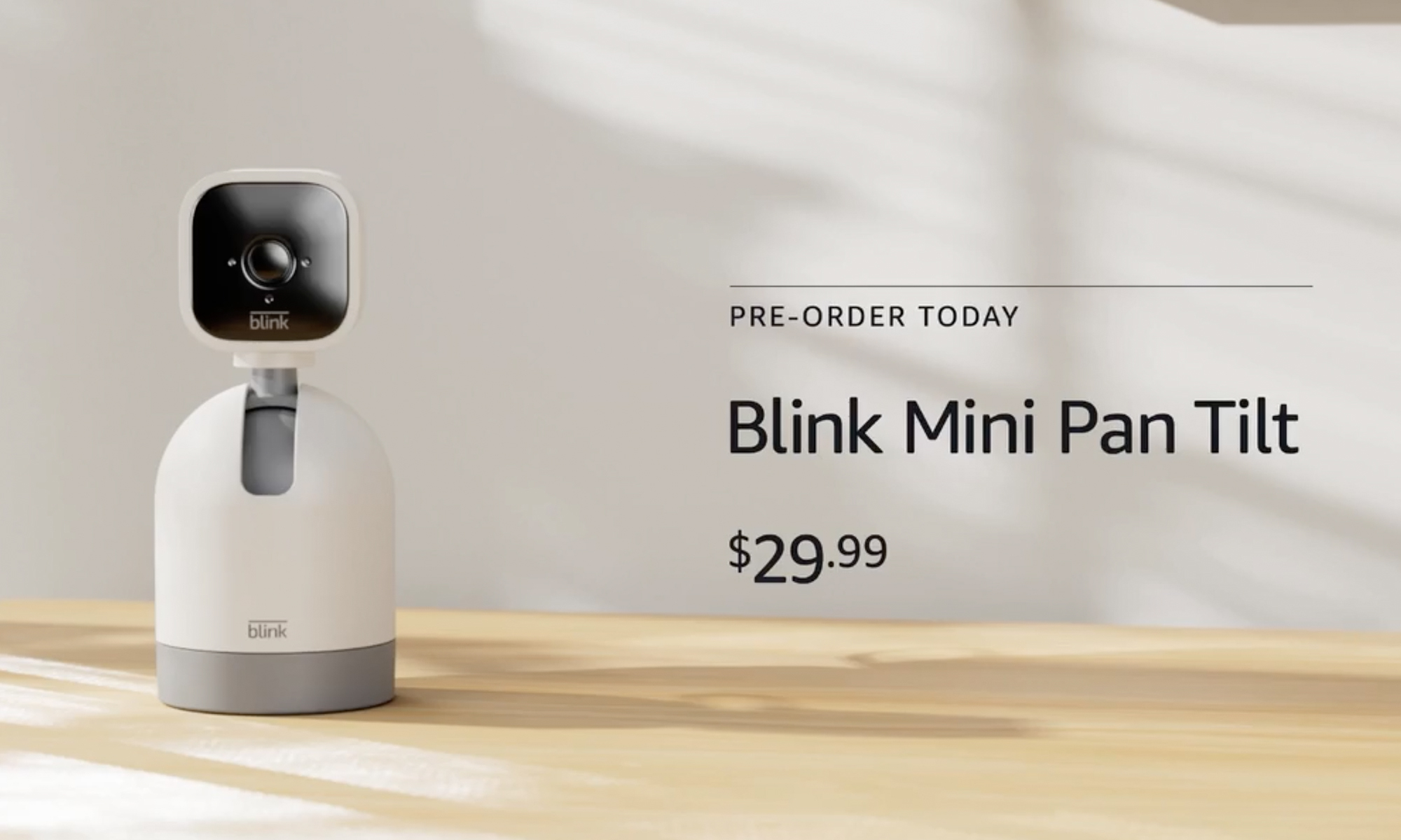 Amazon Blink Mini Pan Tilt