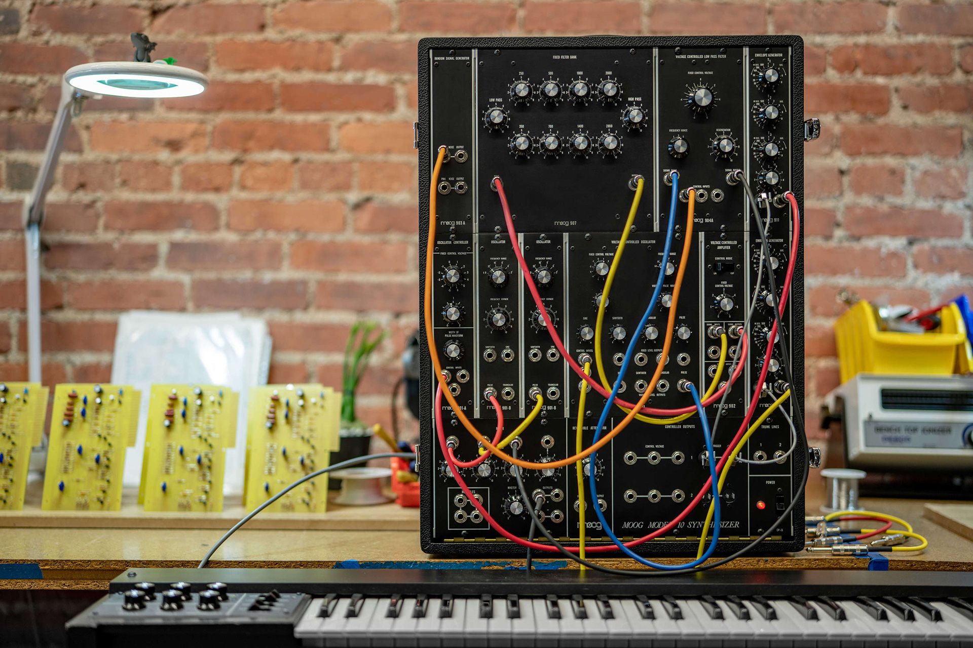 Moog once again revives the Model 10, its first compact modular synth