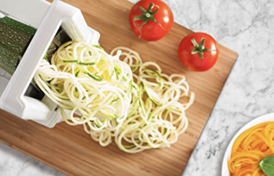 Zucchini Spaghetti Maker Best Spiraler Spiralizer Noodle Zoodler Fettuccine  Pasta Hand Slicer