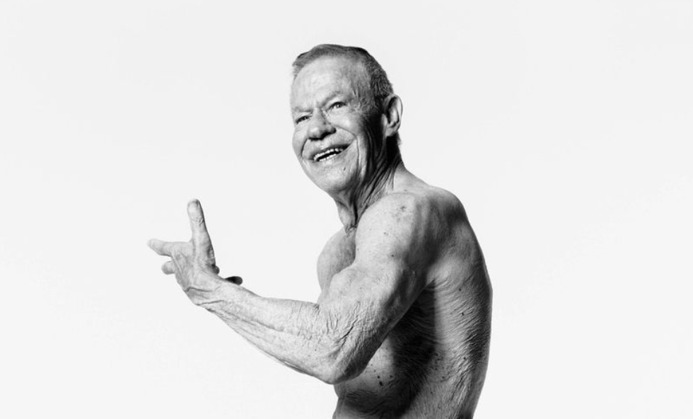 World's oldest bodybuilder, 90, poses nude for 'Men's Health