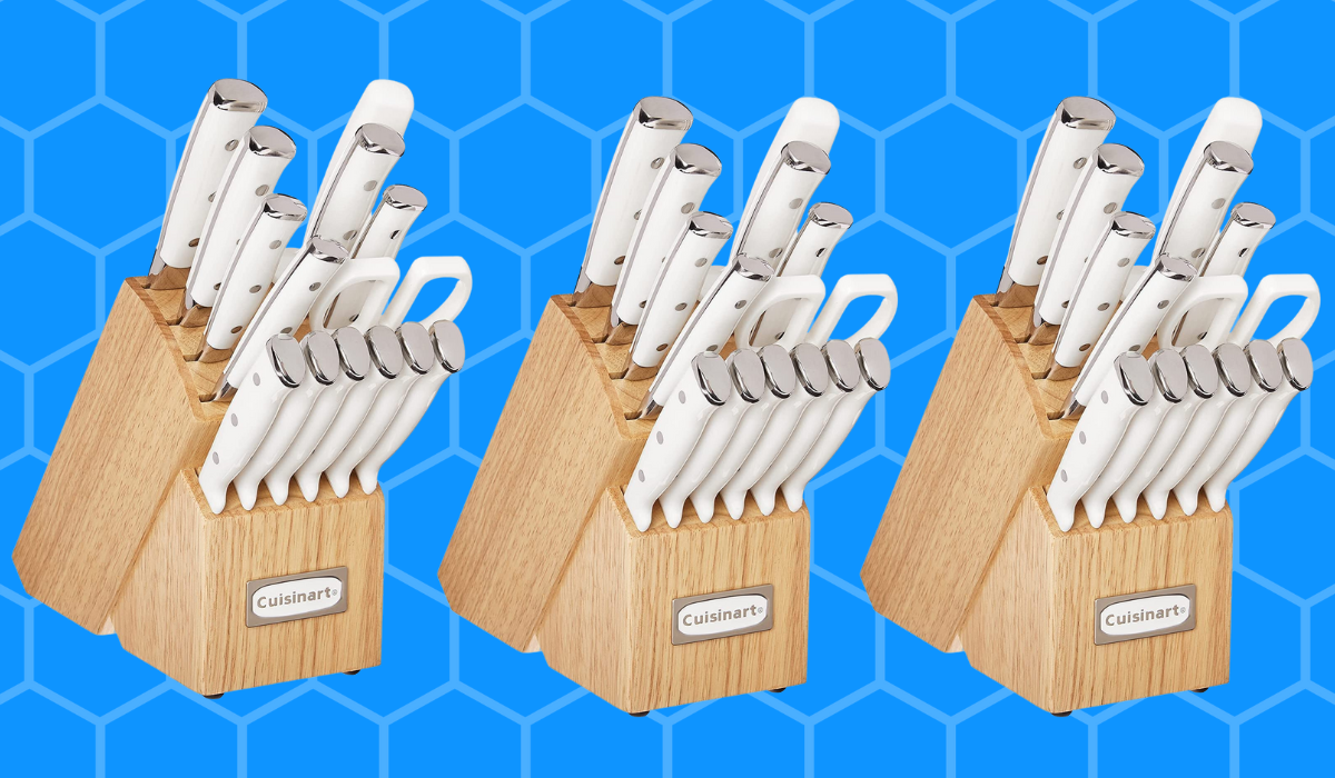 This 15-piece Cuisinart Knife Set is on sale at .