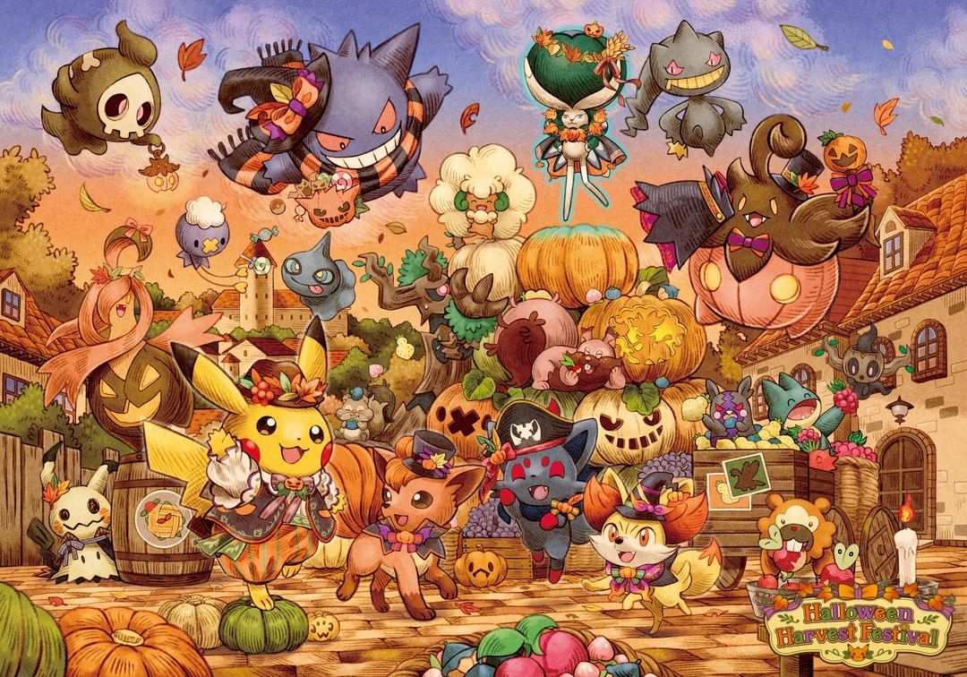 Celebrate Halloween with Pokemon’s latest series Halloween Harvest Festival