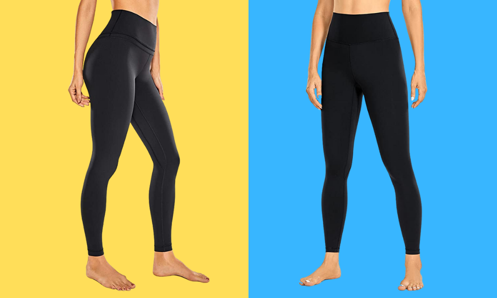 CRZ YOGA: Find balance in Brushed Naked Feeling leggings.